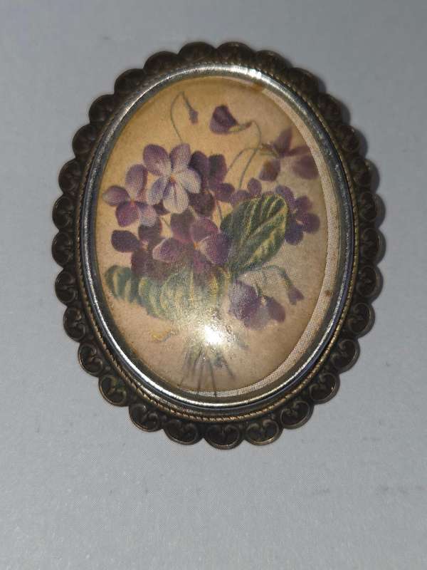 Vintage TLM Brooch - Made in England