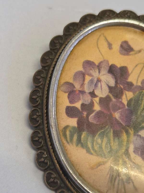 Vintage TLM Brooch - Made in England