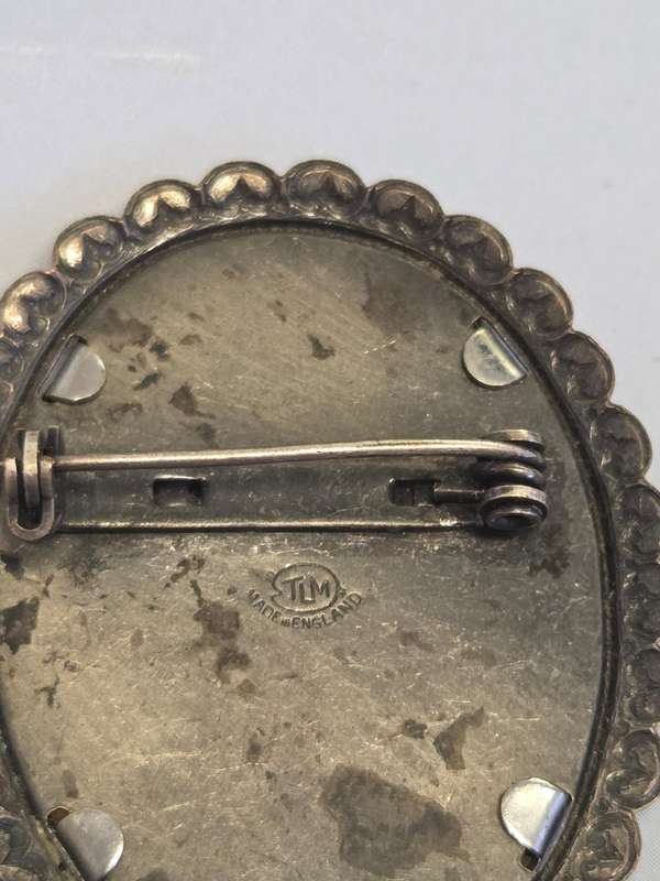 Vintage TLM Brooch - Made in England
