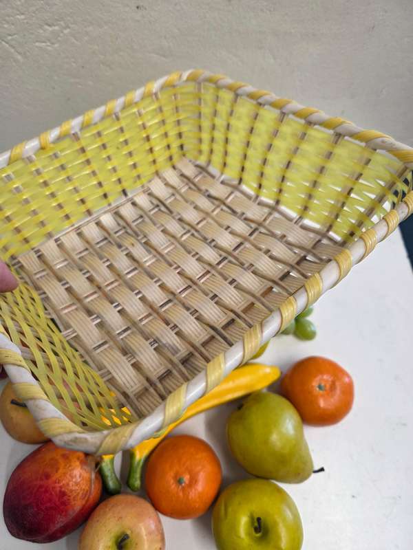 Basket with fruit - for display