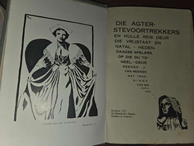 Die Agtersevoortrekkers - Reenen J van Reenen - 1917