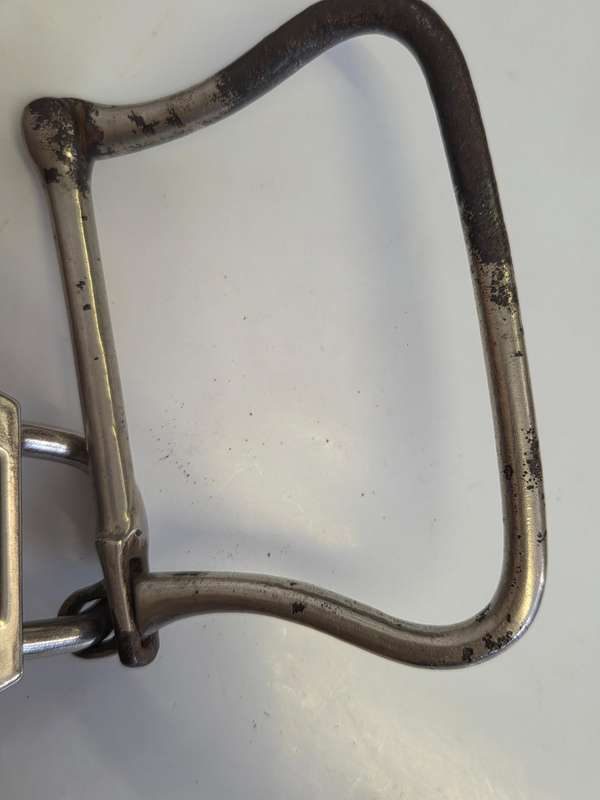 Vintage Cuff and vintage lock - no key