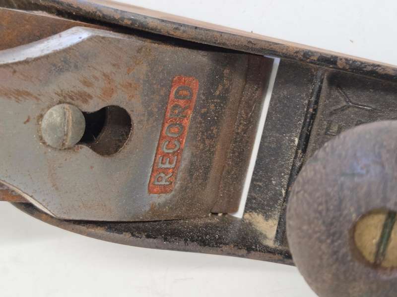 Vintage Stanley Bailey No. 8 Plane with Record blade