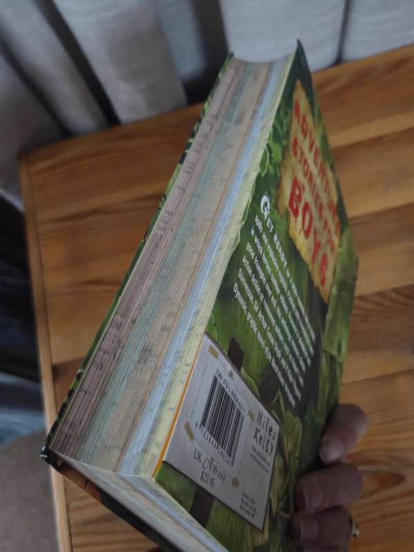 Adventure Stories for Boys - Miles Kelly New - Thick book full of adventure stories