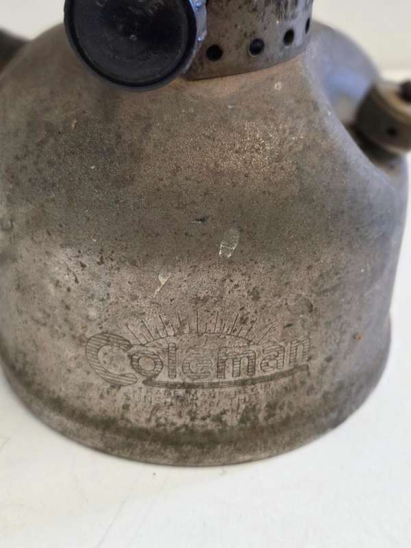 Vintage Coleman Lantern - No glass - See pictures.  What you see is what you get