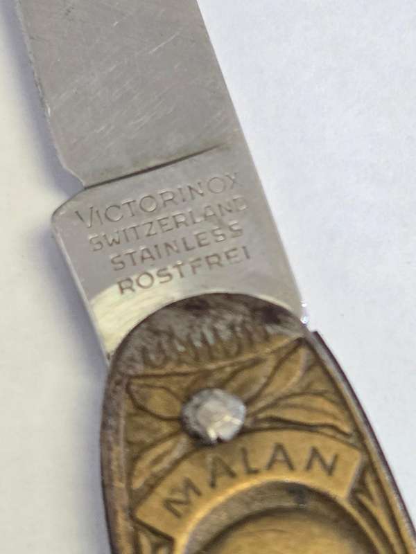 Vintage Officier Suisse - Victorinox Knife - Commemorative Union 1910 - 1960 Pocket knife