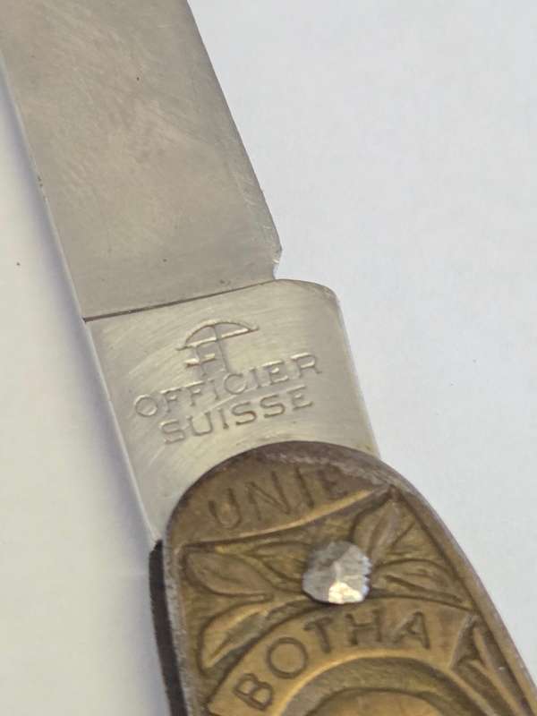 Vintage Officier Suisse - Victorinox Knife - Commemorative Union 1910 - 1960 Pocket knife