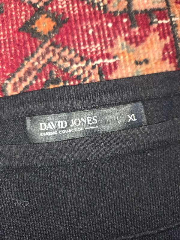Black David Jones Knitwear - Size XL
