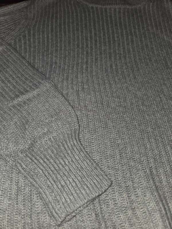 Grey Oversized Knitwear - Cotton On - Size XxS - Will fit up to a small due to oversized fit
