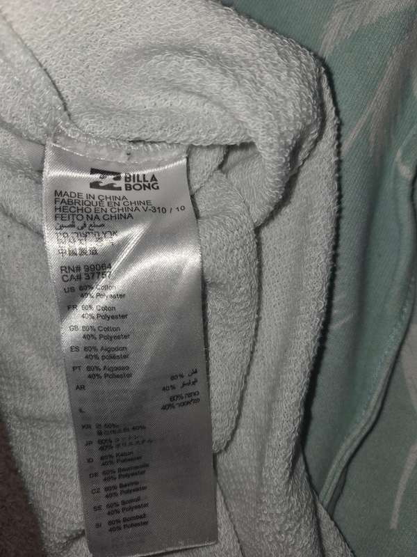 Billabong oversized hoodie - Label says 14 but will fit a small