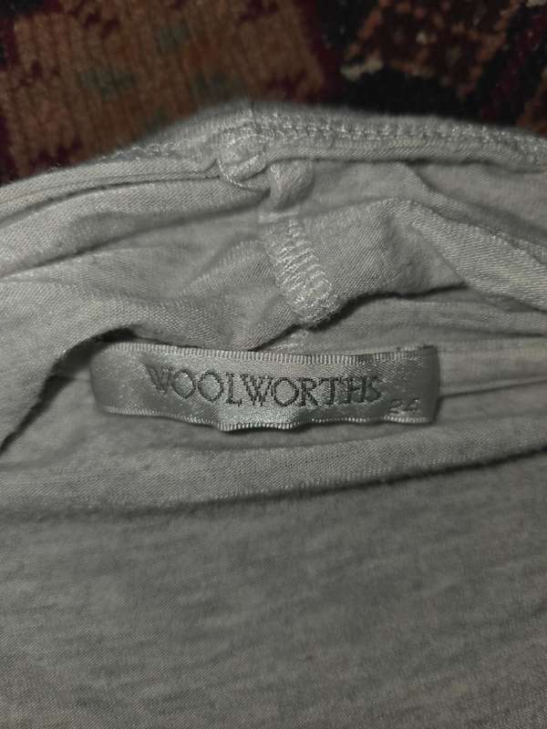 Woolworths Waterfall Jacket - Light Grey - Size 24