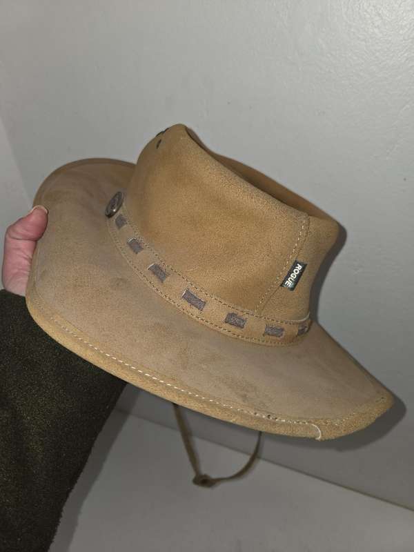 Rogue Leather Hat - Size L