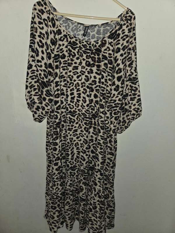 Animal Print Dress - Size 26