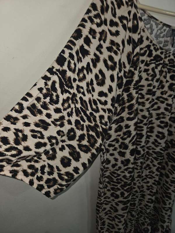 Animal Print Dress - Size 26