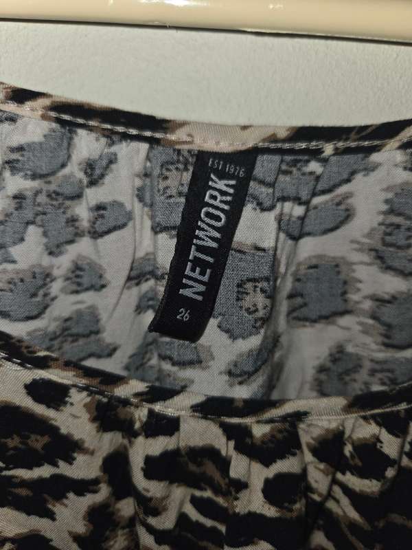 Animal Print Dress - Size 26