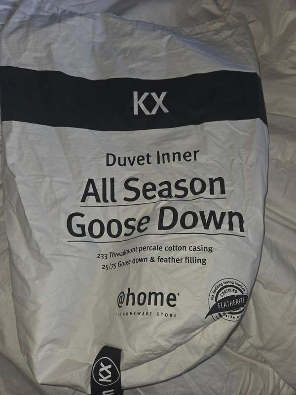 All Season Goose Down Duvet Inner - KX