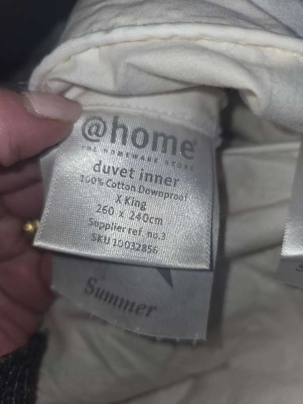 All Season Goose Down Duvet Inner - KX