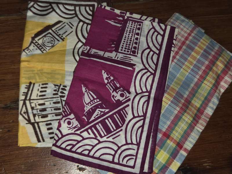 3 x Handkerchiefs