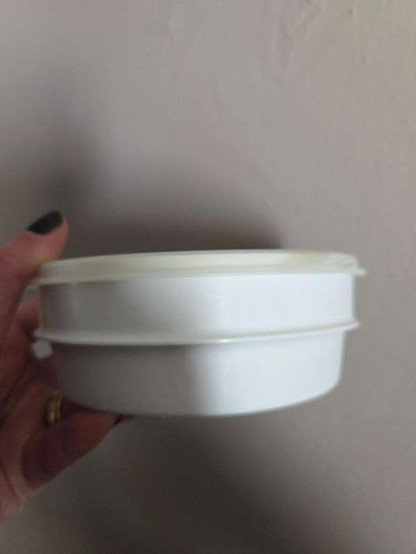Tupperware container with lid