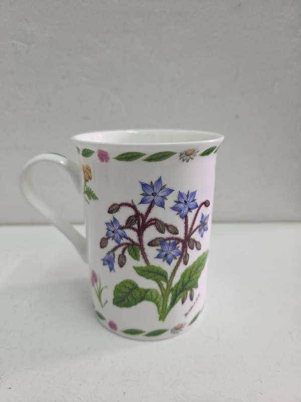 Herb Garden design Mug - The Leonardo Collection - Fine Bone China - Made in England