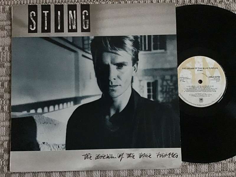 Sting The Dream Of The Blue Turtles Lp
