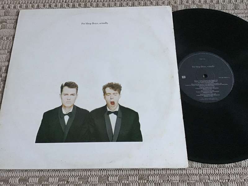 Pet Shop Boys Actually Lp
