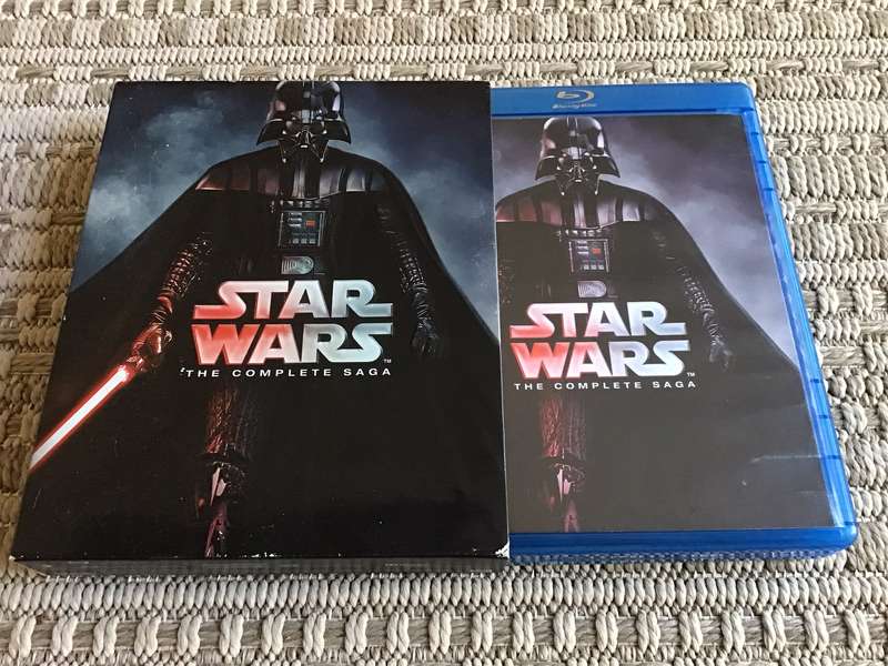 Star Wars The Complete Saga Blu Ray set