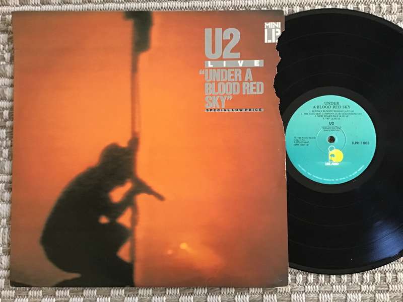 U2 Under A Blood Red Sky Lp