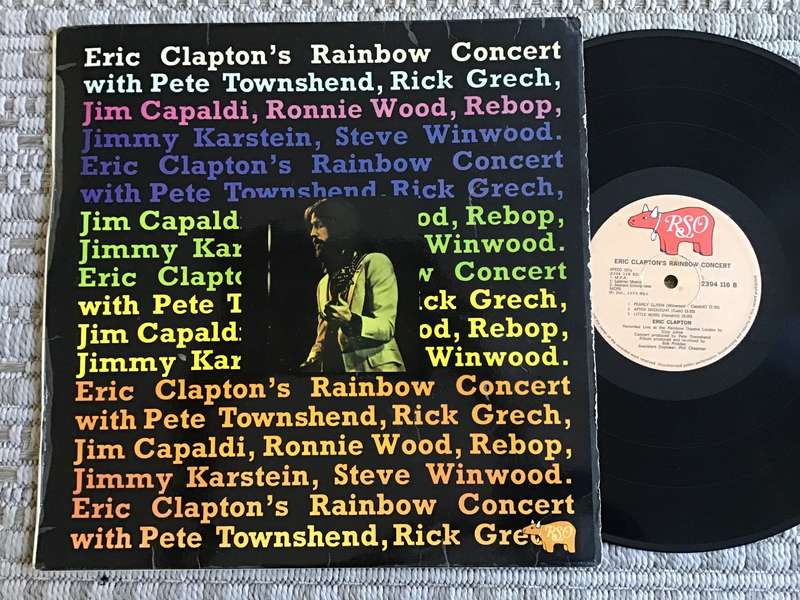 Eric Clapton Rainbow Concert Lp
