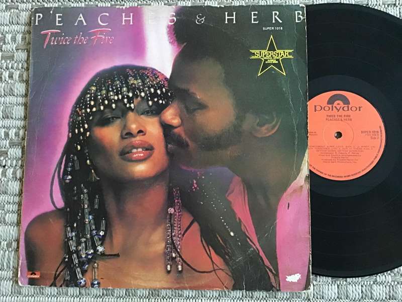 Peaches And Herb Twice The Fire Lp