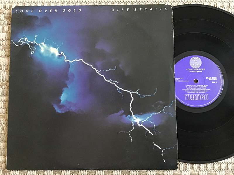 Dire Straits Love Over Gold Lp