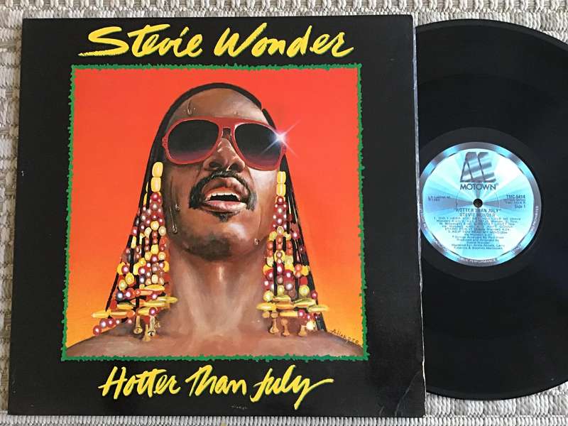 Stevie Wonder Hotter Than July Lp