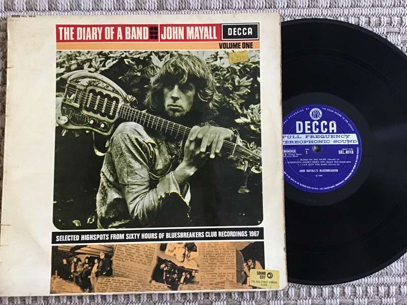 John Mayall Diary Of A Band Lp