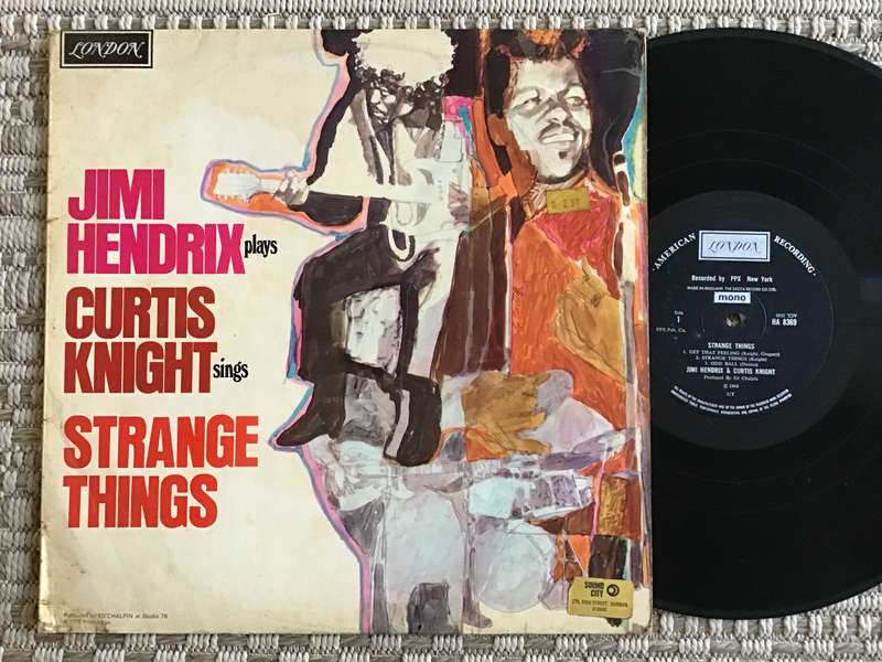 Jimi Hendrix Curtis Knight Strange Things Lp
