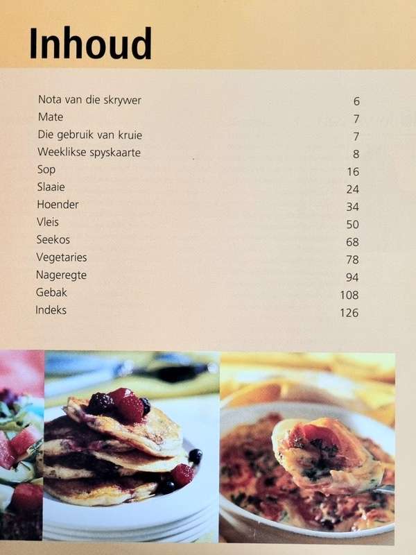 Books: dit.. MAALTYE SONDER MOEITE Louisa Holst (Afrikaans)