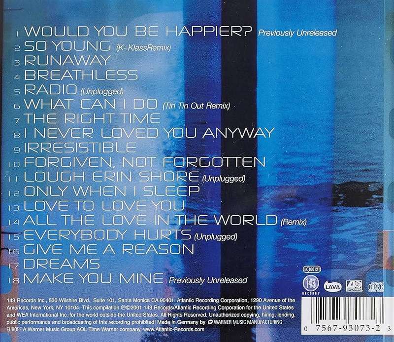 CD: The Corrs - The Best of The Corrs (2001)