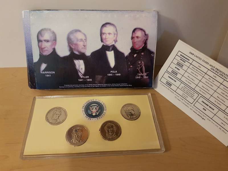 2009 US Mint Presidential $1 Coin Proof Set