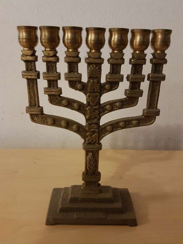 Brass Menorah