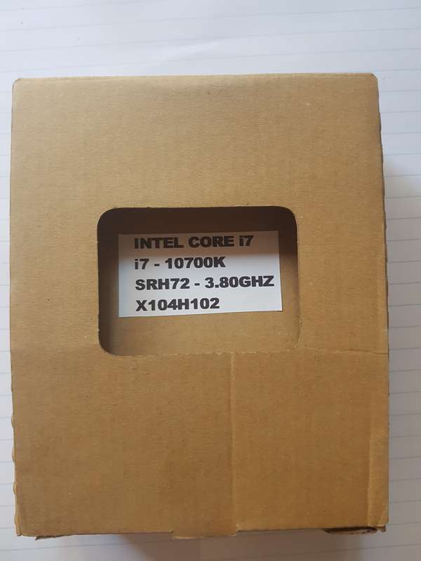 Intel i7 10th Gen Processor