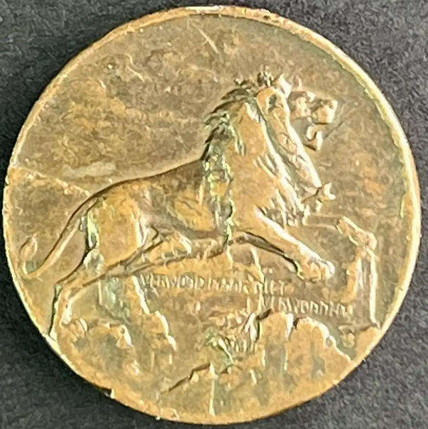 1902 Bronze Medallion in Honour of President Steijn