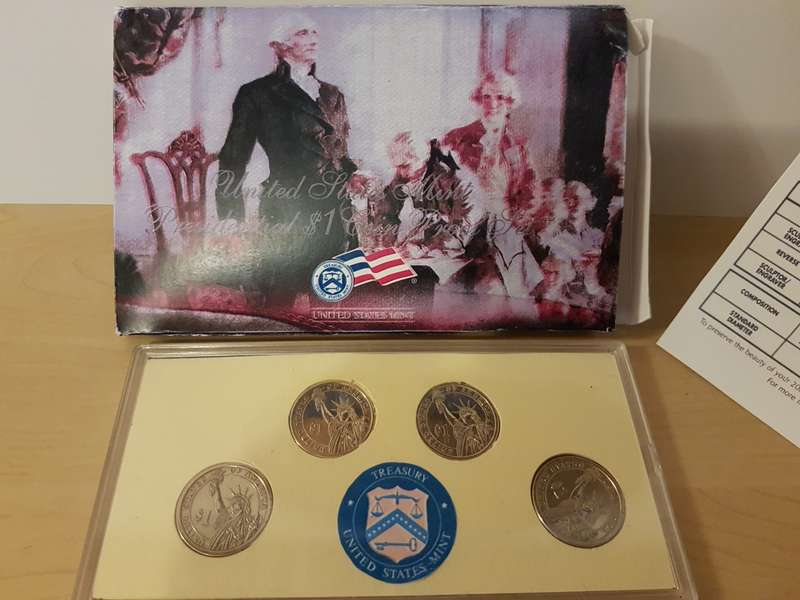 2007 US Mint Presidential $1 Coin Proof Set