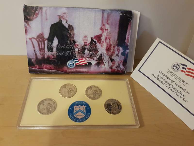 2009 US Mint Presidential $1 Coin Proof Set