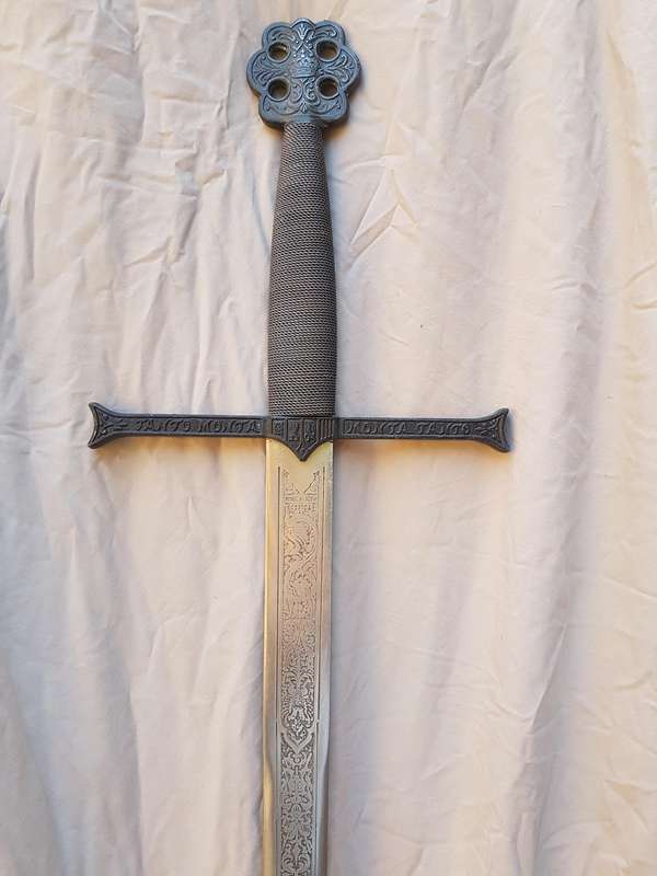 Sword Of The Catholic Kings Replica Made in Toledo Spain (120 cm)