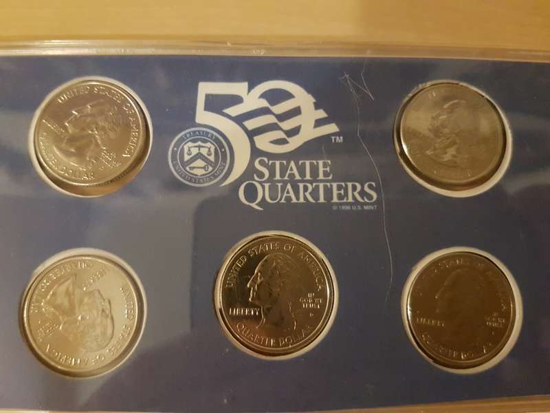 2003 US Mint 50 State Quarters Proof Set