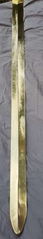 Vintage Golden Brass Rapier Sword Replica (100 cm)