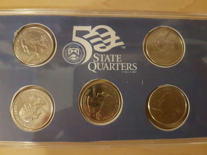 2000 US Mint 50 State Quarters Proof Set