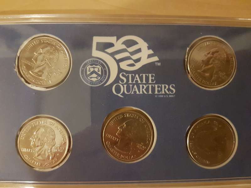 2007 US Mint 50 State Quarters Proof Set