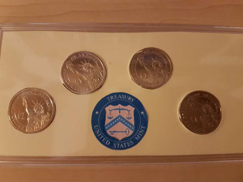 2008 US Mint Presidential $1 Coin Proof Set