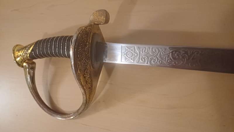 United States Marines Sword With Scabbard