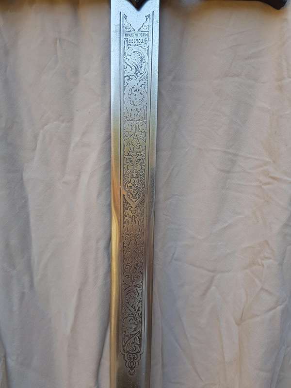 Sword Of The Catholic Kings Replica Made in Toledo Spain (120 cm)